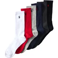 Ralph Lauren Calcetines azul noche / antracita / gris moteado / rojo / negro / blanco