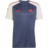 Adidas adidasCamiseta Francia Rugby Performance 3XL Shadow Navy / Cream White Hombre