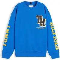 Tommy Hilfiger Sudadera azul / amarillo claro
