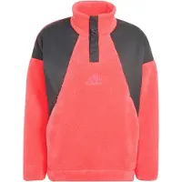 Adidas adidasJersey de felpa gruesa con botón a presión Terrex Xploric CLIMAWARM S Pure Turbo Hombre