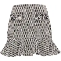 Faina Falda 'Festive' negro / blanco