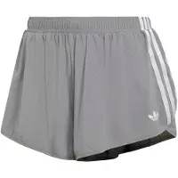 Adidas Pantalón deportivo gris / blanco
