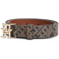 Tommy Hilfiger Cinturón marrón claro / negro / blanco
