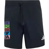 Adidas adidasPANTALÓN CORTO MERCEDES - AMG PETRONAS FORMULA 1 TEAM LIGHTS ON S Black Unisex