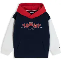 Tommy Hilfiger Sudadera marfil / navy / rojo cereza