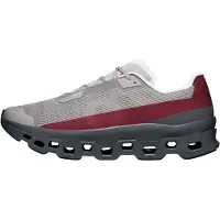 ON Zapatillas de running 'Cloudmonster Void' gris / gris oscuro / rojo oscuro