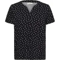 Kaffe Camiseta 'KABella' negro / offwhite