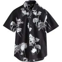 Next Camisa gris / gris oscuro / negro