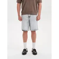 Dxnmxrk Vaquero 'DXHektor Relaxed Fit Denim Shorts Grey' gris denim