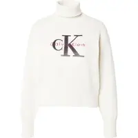 Calvin Klein Jeans Jersey gris / rojo / blanco