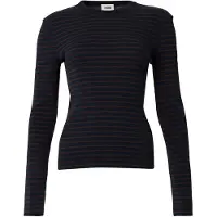 Drykorn Camiseta 'NURIT_2' navy / chocolate