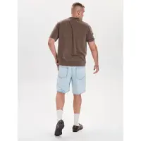 Dxnmxrk Vaquero 'DXHektor Relaxed Fit Denim Shorts Light Blue' azul claro