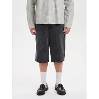 Dxnmxrk Vaquero 'DXHarri Black Wide Fit Denim Shorts' negro denim