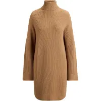 Ralph Lauren Vestido de punto camelo
