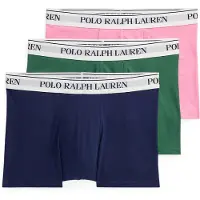 Ralph Lauren Calzoncillo boxer 'Classic' navy / verde / rosa claro / blanco