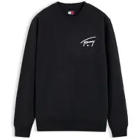 Tommy Hilfiger Sudadera negro / blanco