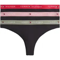 Tommy Hilfiger Underwear Tanga caqui / altrosa / rojo / negro
