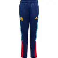 Adidas Pantalón deportivo 'Lamine Yamal Tiro26 League' azul neon / azul oscuro / dorado / rojo
