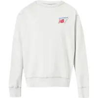 New Balance Sudadera azul real / gris / gris claro / naranja