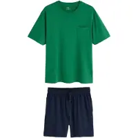 Next Pijama corto navy / lima