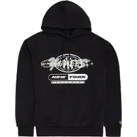 New Era Sudadera 'NEYYAN' gris humo / negro / blanco