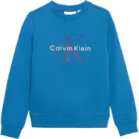 Calvin Klein Jeans Sudadera azul / navy / blanco