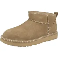 Ugg Botas 'Classic Ultra Mini Botanic' marrón claro