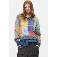 Desigual , Jersey Cropped Punto Grueso, Mujer, Rojo, L