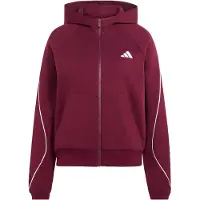 Adidas adidasSUDADERA CON CAPUCHA Y CIERRE DE CREMALLERA STADIUM SMALL LOGO XS Maroon Mujer