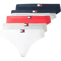 Tommy Hilfiger Underwear Tanga navy / gris moteado / rojo vivo / blanco