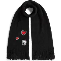 Karl Lagerfeld Pañuelo rojo / negro / blanco