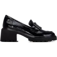 Xti para mujer. 14622901-NEGRO Zapatos 146229 negro (41), 5 a 8cm, Hebilla, Casual, Clásico, Charol, outlet 2026.