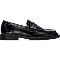 Xti para mujer. 14607901-NEGRO Mocasines 146079 negro (40), 1 a 3cm, Ninguno, Casual, Clásico, Charol, outlet 2026.