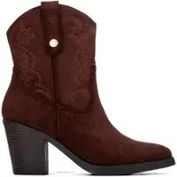 Xti para mujer. 14610503-MARRON Botines 146105 marrón (37), 5 a 8cm, Cremallera, Casual, outlet 2026.
