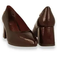 Xti para mujer. 14620502-BURDEOS Zapatos 146205 granate (38), 5 a 8cm, Ninguno, Casual, Clásico, Charol, outlet 2026.