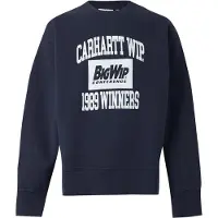 Carhartt WIP Sudadera 'Winners' navy / blanco