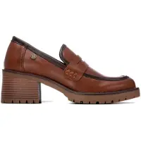 Xti para mujer. 14608403-CAMEL Mocasines 146084 marrón claro (41), 5 a 8cm, Ninguno, Casual, Clásico, outlet 2026.