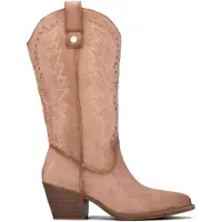 Xti para mujer. 14610202-BEIGE Botas 146102 beige (41), 5 a 8cm, Cremallera, Casual, outlet 2026.