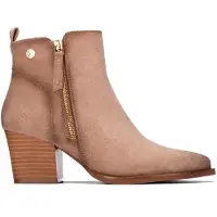 Xti para mujer. 14610301-BEIGE Botines 146103 beige (36), 5 a 8cm, Cremallera, Casual, outlet 2026.