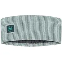 Buff - Crossknit Headband - Cinta para la frente size One Size, gris/turquesa