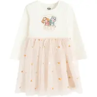 Cool Club Vestido beige / rosa