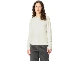 Vaude - Women's Cyclist L/S T-Shirt - Maillot de ciclismo size 44, blanco