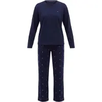 Tommy Hilfiger Underwear Pijama navy / rojo / blanco