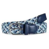 Howard London Cinturón 'Howard Braided Stretch Belt Andy Blue' azul