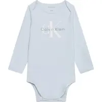Calvin Klein Jeans Pijama entero/body azul pastel / gris / blanco