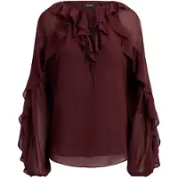 Ralph Lauren Blusa 'POLY' rojo