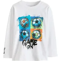 Next Camiseta mezcla de colores / blanco