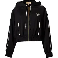 Michael Kors Sudadera con cremallera negro
