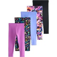Next Leggings azul / lila / mezcla de colores / negro