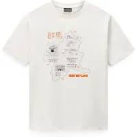 Napapijri Camiseta 'Sunda' langosta / negro / blanco natural